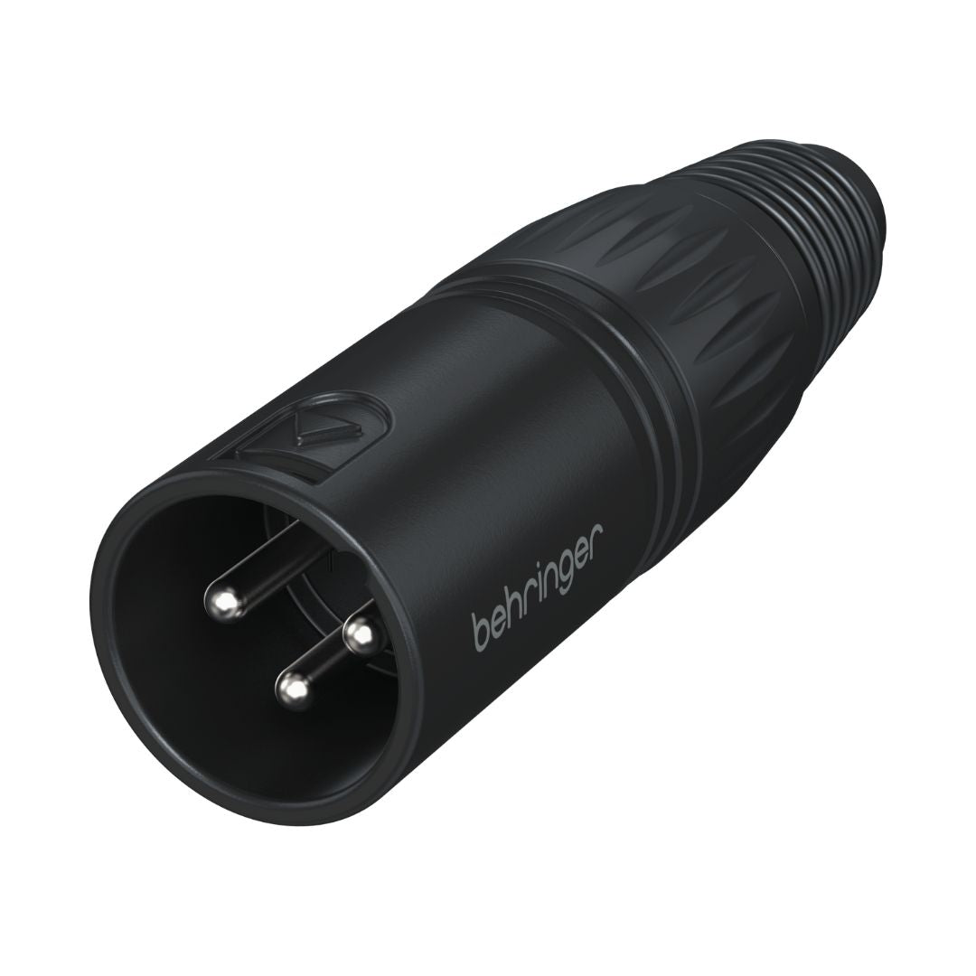 Behringer X3M-BK | Conector XLR Macho 3 Pines Negro