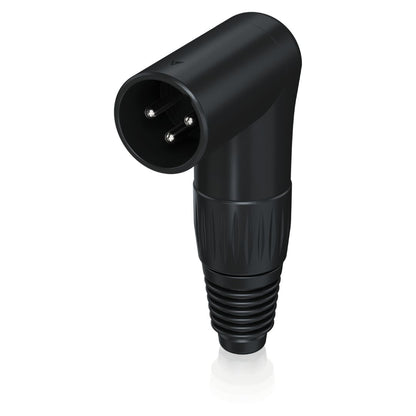 Behringer X3MR-BK | Conector XLR Macho 3 Pines en Ángulo Recto