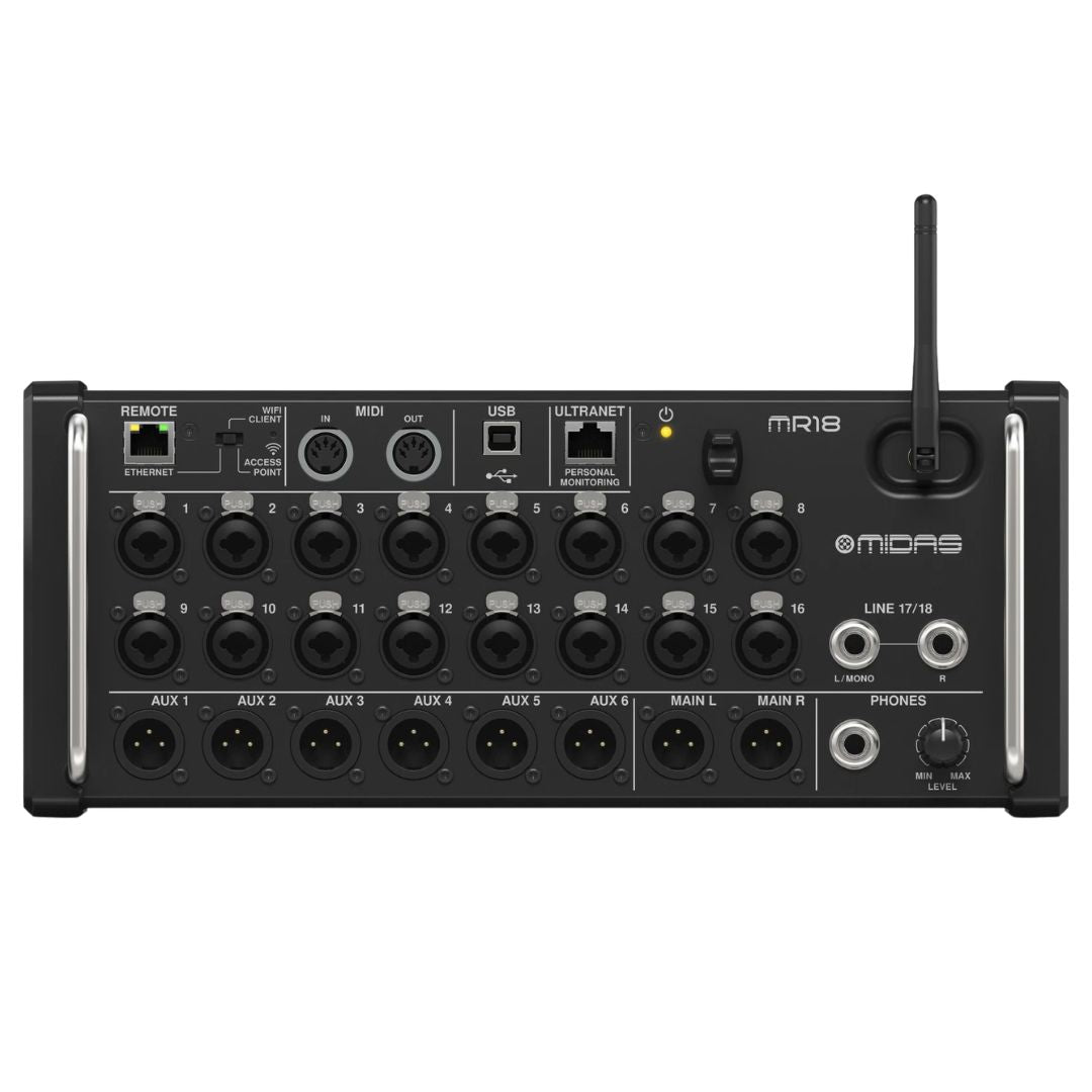 Behringer XR18 | Consola Digital de 18 Canales con WiFi Integrado