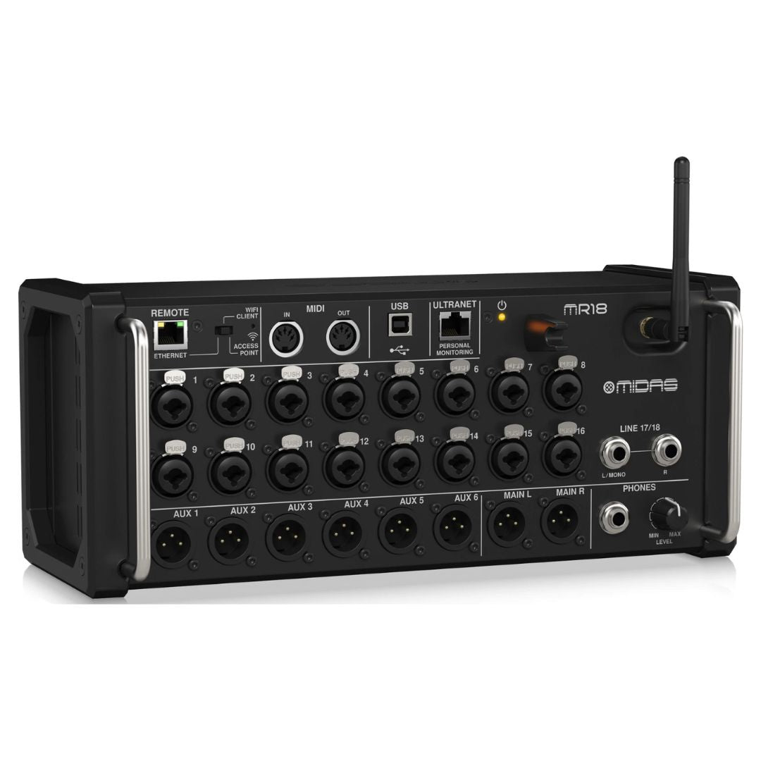 Behringer XR18 | Consola Digital de 18 Canales con WiFi Integrado