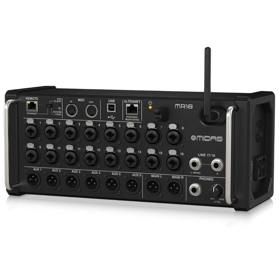 Behringer XR18 | Consola Digital de 18 Canales con WiFi Integrado