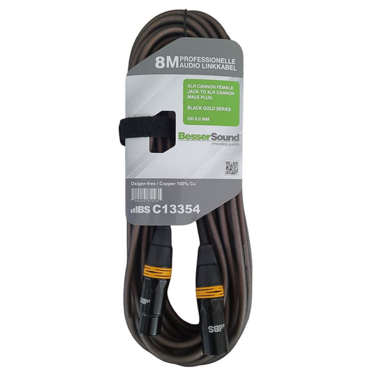 Besser Sound C13354 | Cable XLR Canon Macho a Canon Hembra 8m