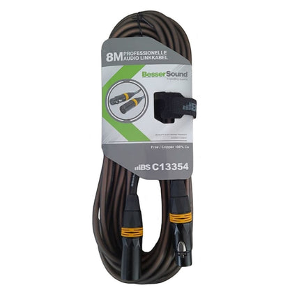 Besser Sound C13354 | Cable XLR Canon Macho a Canon Hembra 8m
