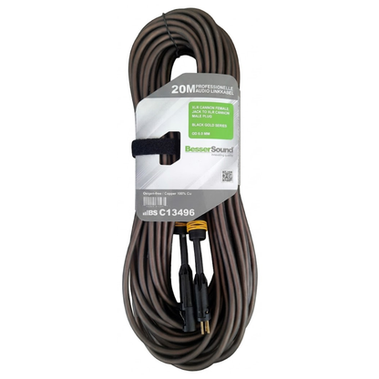 Besser Sound C13496 | Cable XLR Canon Macho a Canon Hembra 20m