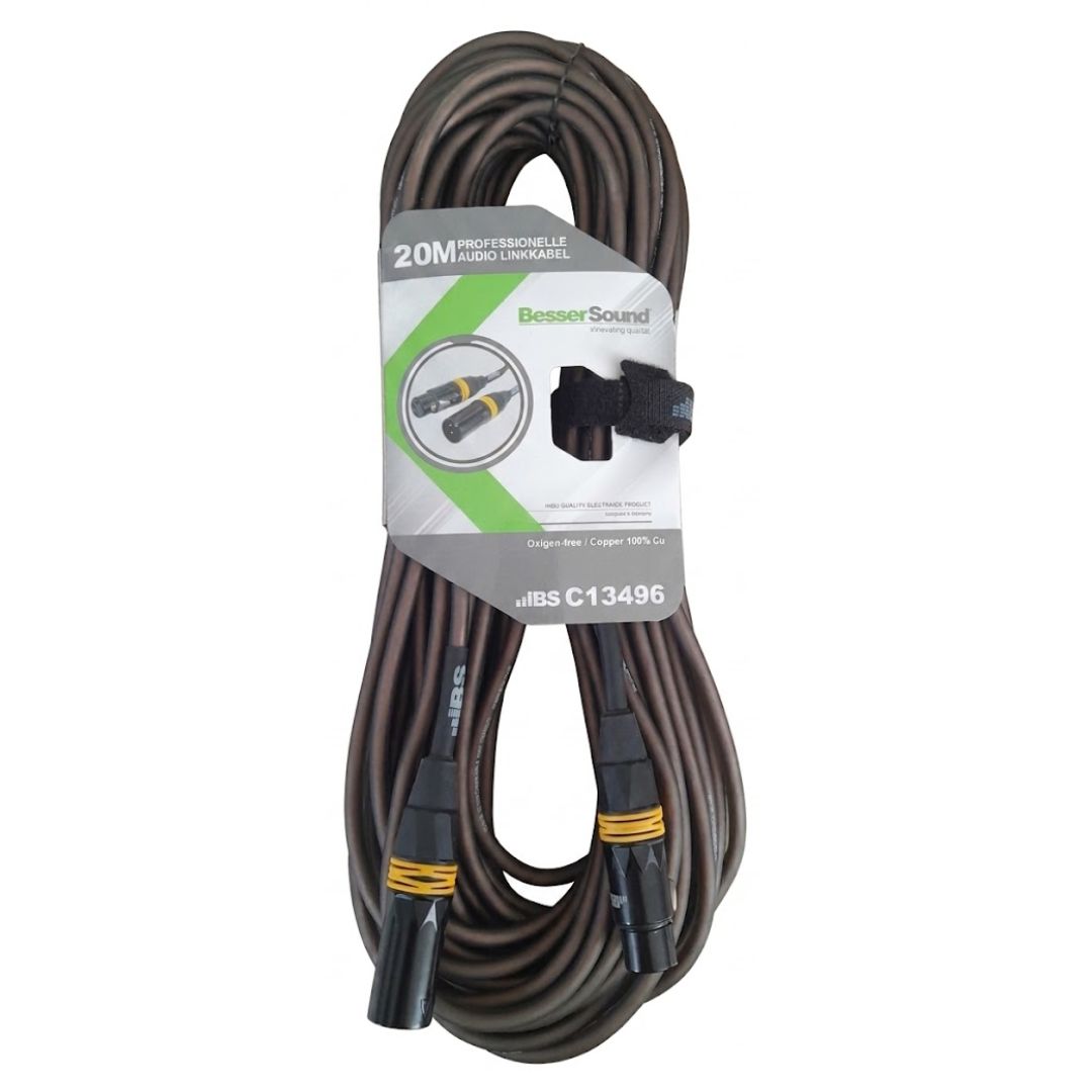 Besser Sound C13496 | Cable XLR Canon Macho a Canon Hembra 20m