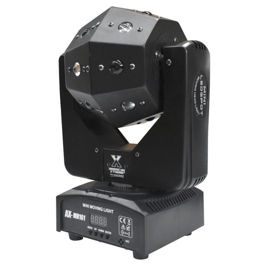 Bola Loca X16 LED RGBW – Efecto Beam Robótico con Giro Infinito
