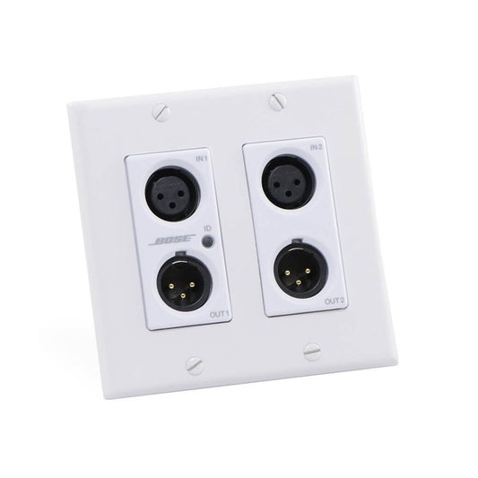 Bose ControlSpace WP22B-D Dante | Placa de Pared XLR Entradas / Salidas