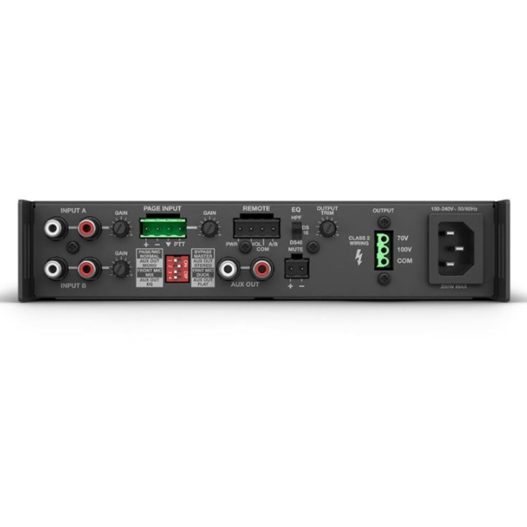 Bose FreeSpace IZA 190-HZ DM+FS+EQ | Amplificador Comercial Línea 70/100V
