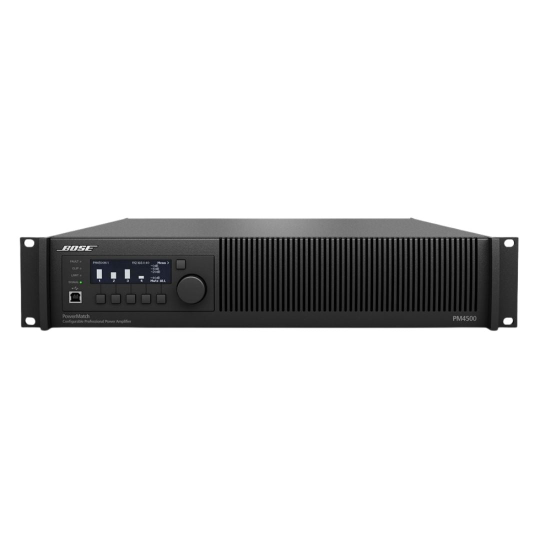 Bose PowerMatch PM4500N | Amplificador Profesional 4 Canales
