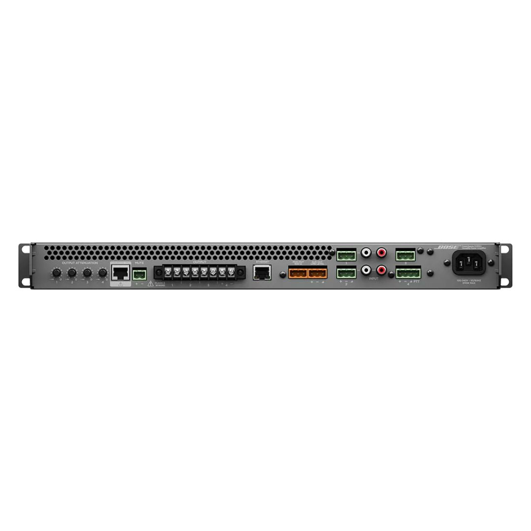 Bose PowerSpace P4300+ | Amplificador DSP Instalación 4 Canales 1200W Dante