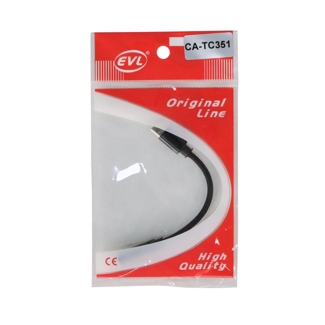 EVL CA-TC351 | Adaptador USB Tipo-C a Jack 3.5 mm