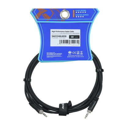 ROXTONE SACC240L0030 | Cable de Audio 1 PLUG 3.5 ST X 1 PLUG 3.5 ST 3MT
