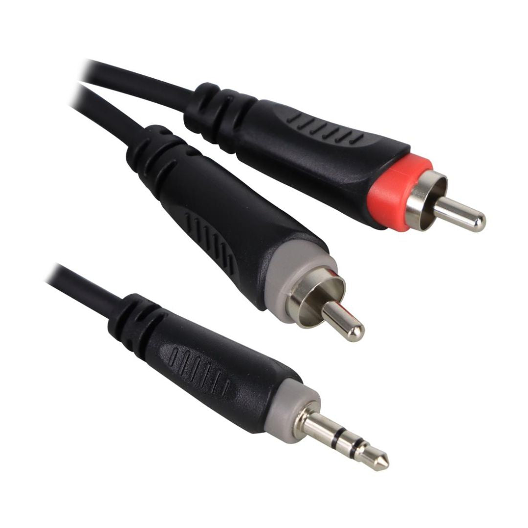 ROXTONE SAYC150L0020 | Cable Discman RCA a 3.5 mm Estéreo 2 m