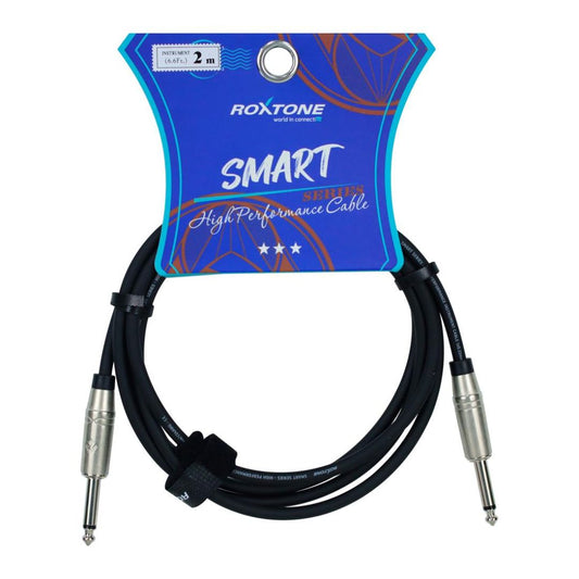 ROXTONE SGJJ100L0020 | CABLE P/INSTRUMENTO 1 PLUG 6.3MN X 1 PLUG 6.3MN 2MT