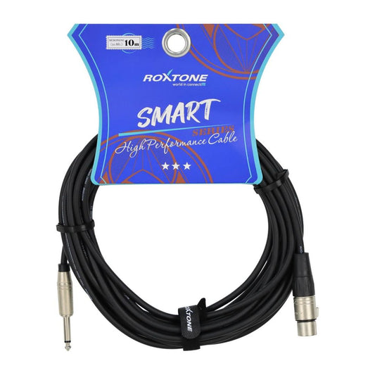 ROXTONE SMXJ210L0100 | CABLE P/MICROF. 1 PLUG 6.3 MN X 1 JACK CANON 10MT