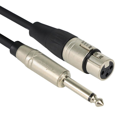 ROXTONE SMXJ210L0100 | CABLE P/MICROF. 1 PLUG 6.3 MN X 1 JACK CANON 10MT