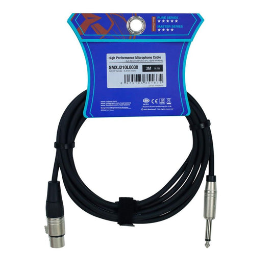 ROXTONE SMXJ210L0030 | CABLE P/MICROF. 1 PLUG 6.3 MN X 1 JACK CANON 3MT