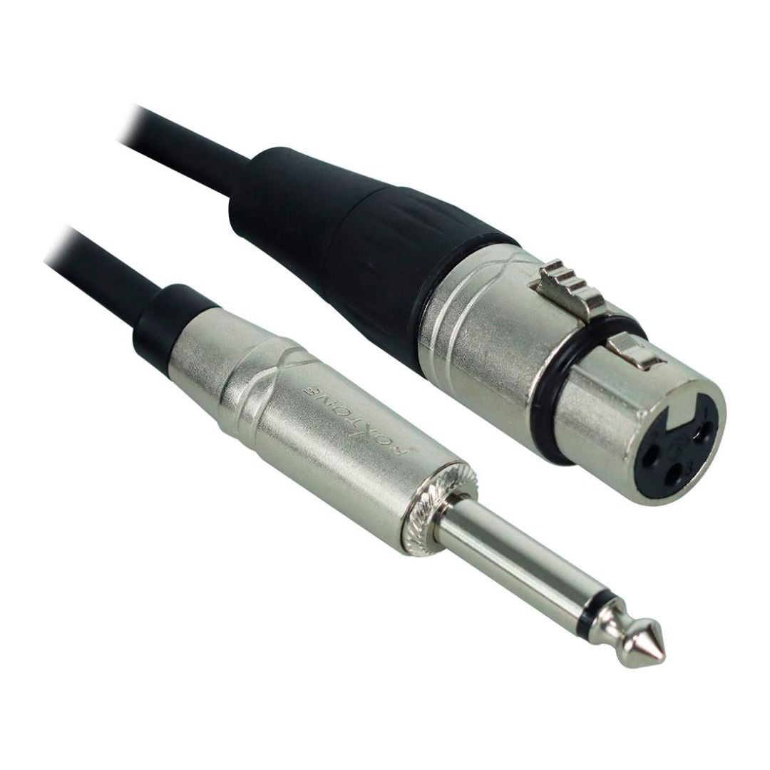 ROXTONE SMXJ210L0030 | CABLE P/MICROF. 1 PLUG 6.3 MN X 1 JACK CANON 3MT