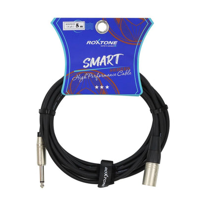 ROXTONE SMXJ250L0050 | CABLE P/MICROF. 1 PLUG 6.3 MN X 1 PLUG CANON 5M