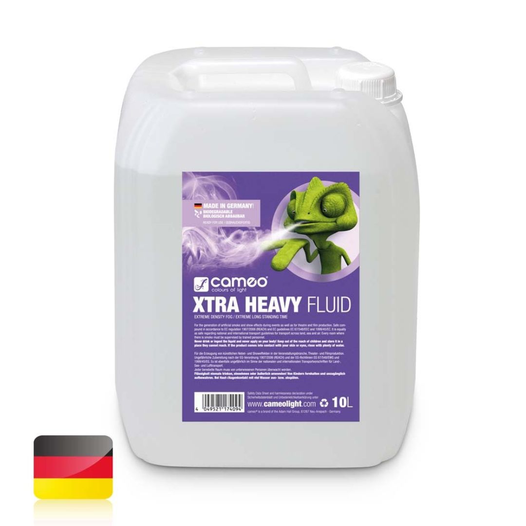 CAMEO CLFXHEAVY5L | Líquido Profesional de Humo XTRA Heavy Biodegradable 5L