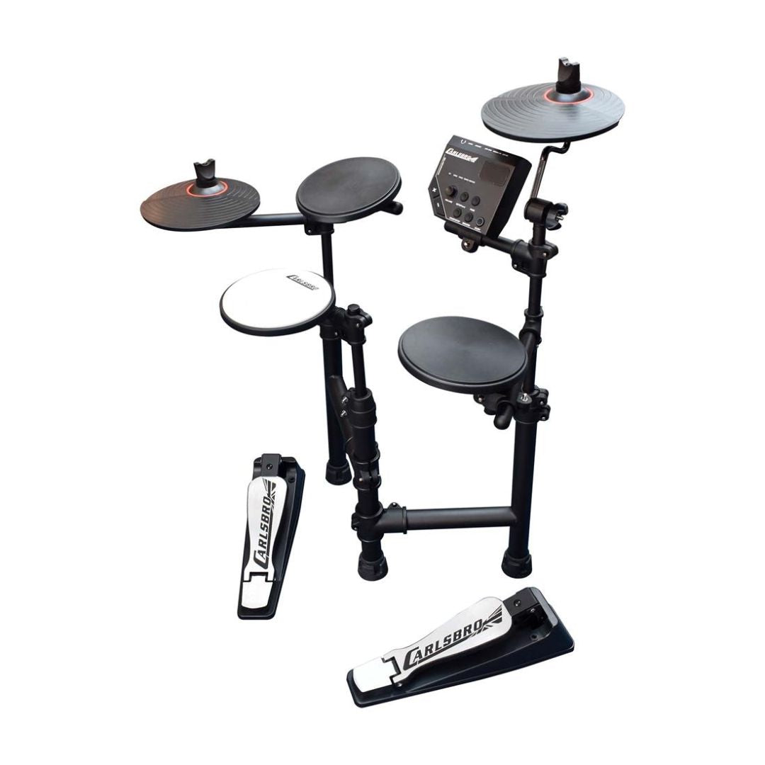 CARLSBRO CLUB100BP1 | Batería Electrónica 5 Piezas con Asiento + Audífonos