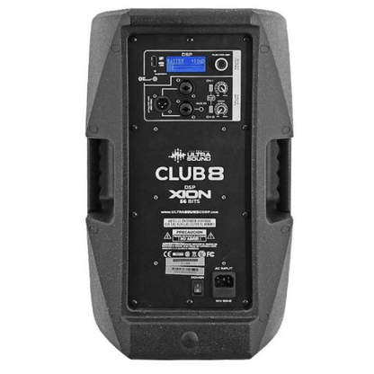 ULTRASOUND CLUB 8 | Caja Activa de 8’’ con DSP XION 56 Bits y BT Estéreo