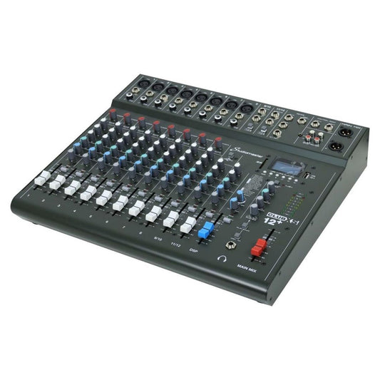 Studiomaster CLUB XS12+ | Consola de Audio de 12 Canales