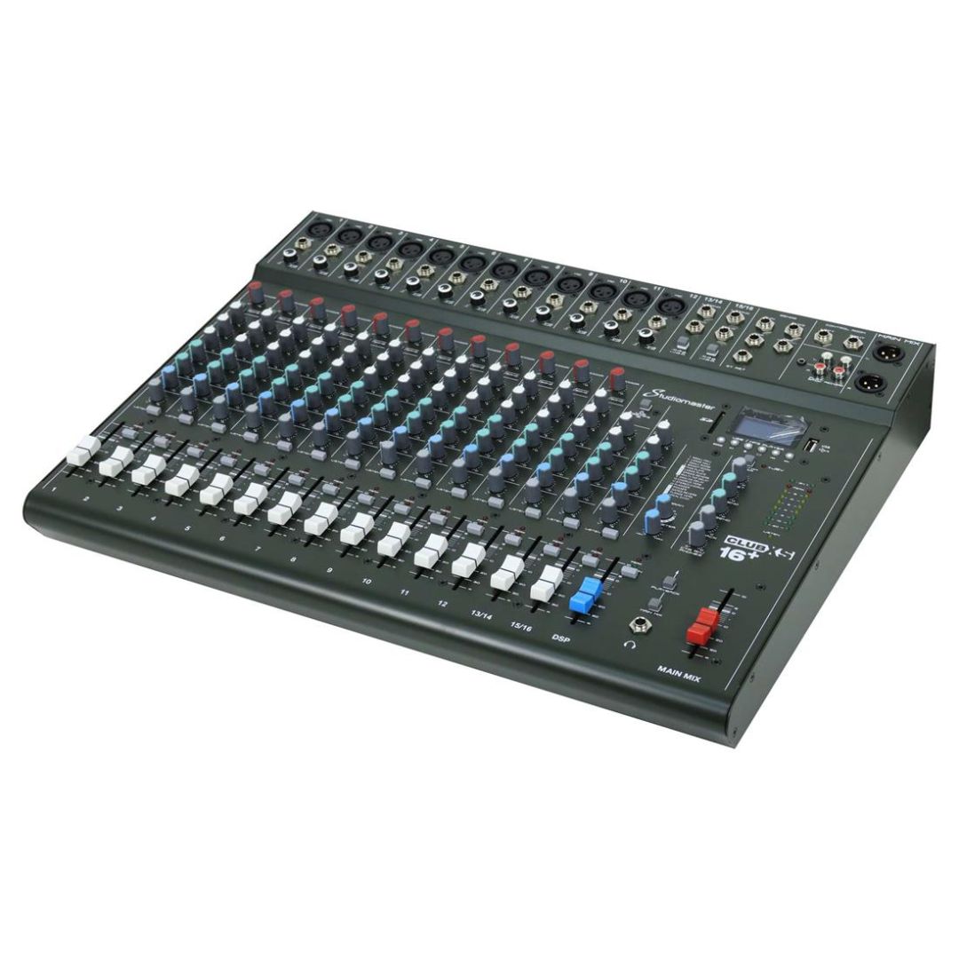 Studiomaster CLUB XS16+ | Consola de Audio de 16 Canales