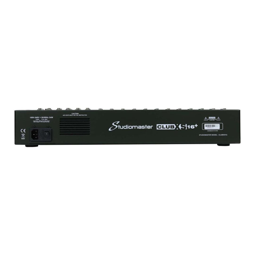 Studiomaster CLUB XS16+ | Consola de Audio de 16 Canales