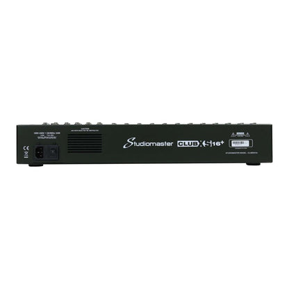 Studiomaster CLUB XS16+ | Consola de Audio de 16 Canales