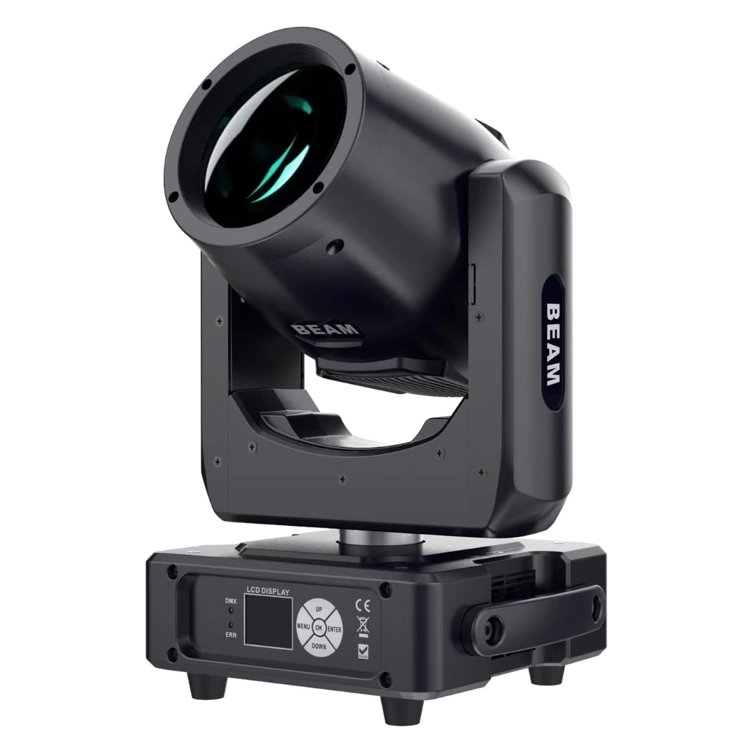 Set x2 COMPACT BEAM 7R 230W + EFECTO ARCOIRIS – POWER PRO