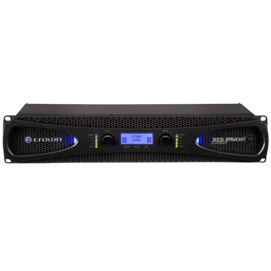 CROWN XLS 2502 | Amplificador de Potencia de 2 Canales con DSP