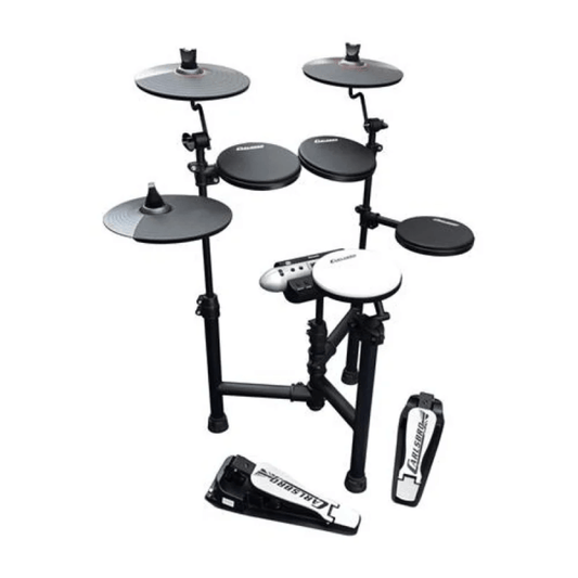 CARLSBRO CSD120BP1 | Batería Electrónica 8 Piezas con Asiento y Audífonos