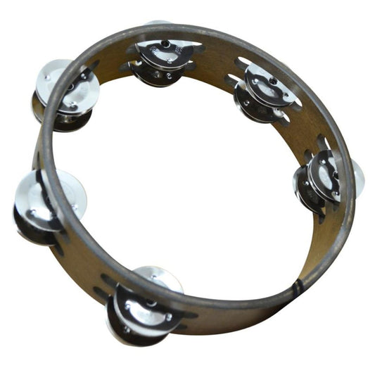 MEINL CTA2WB | Pandereta de Madera Compacta 8” Marrón de Nuez