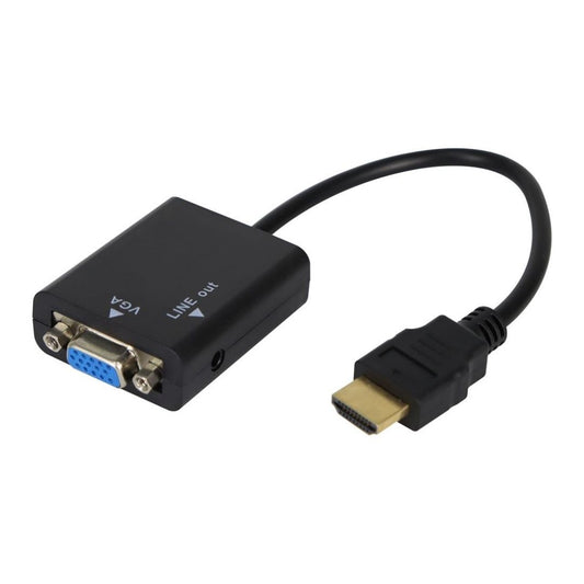 UNIVERSAL CV-102 | CONVERTIDOR HDMI A VGA/AUDIO C/CABLE