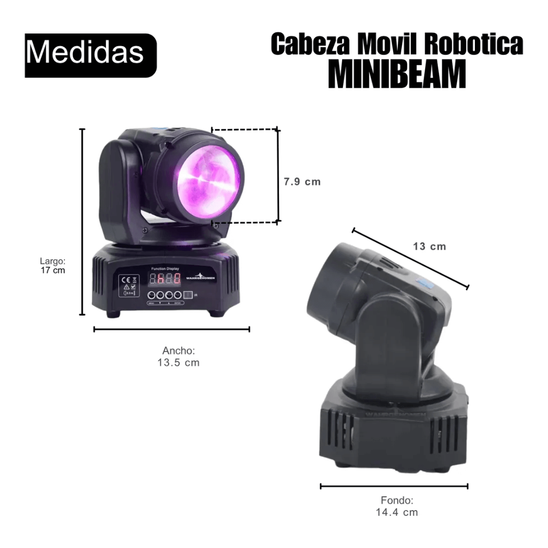 Cabeza Móvil MH10B-PARTY 410W Beam