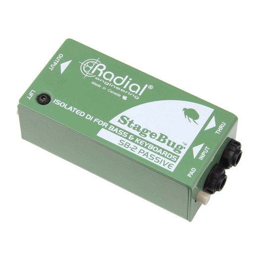 Radial StageBug SB-2 | Caja Directa Pasiva de Alta Calidad