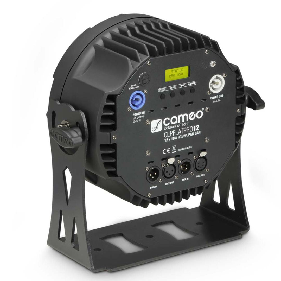 Cameo CLPFLATPRO12 | PAR LED Profesional FLAT PRO 12 RGBWA 12×10W