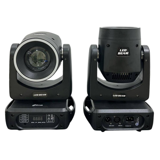 RAPTOR 100 Beam Spot 100W con Aro LED Set X4