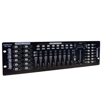 Controlador DMX192 | Consola Profesional 192 Canales para Luces LED, Cabezas Móviles y Efectos DJ