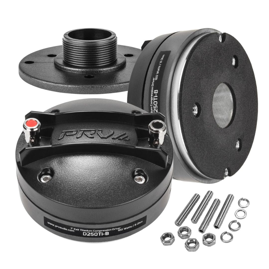 PRV Audio D250Ti-B | Driver Profesional 1″ Bolt On 8Ω