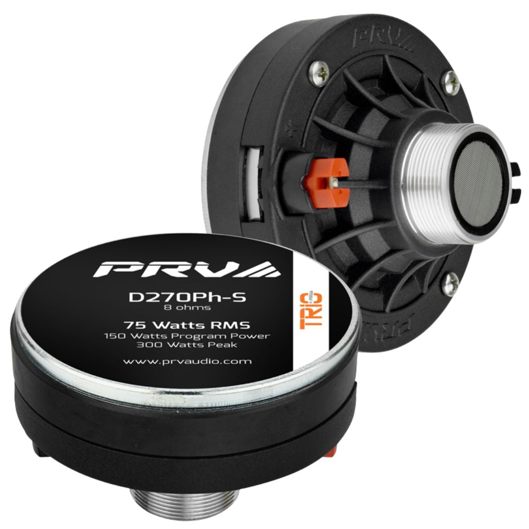 PRV Audio D270PH-S | Driver Profesional 1″ 150W Programa