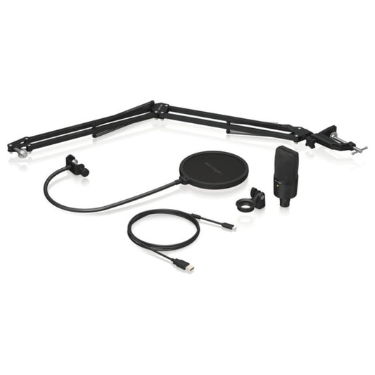 Behringer D3 Podcast Bundle | Kit Profesional USB para Podcast y Streaming