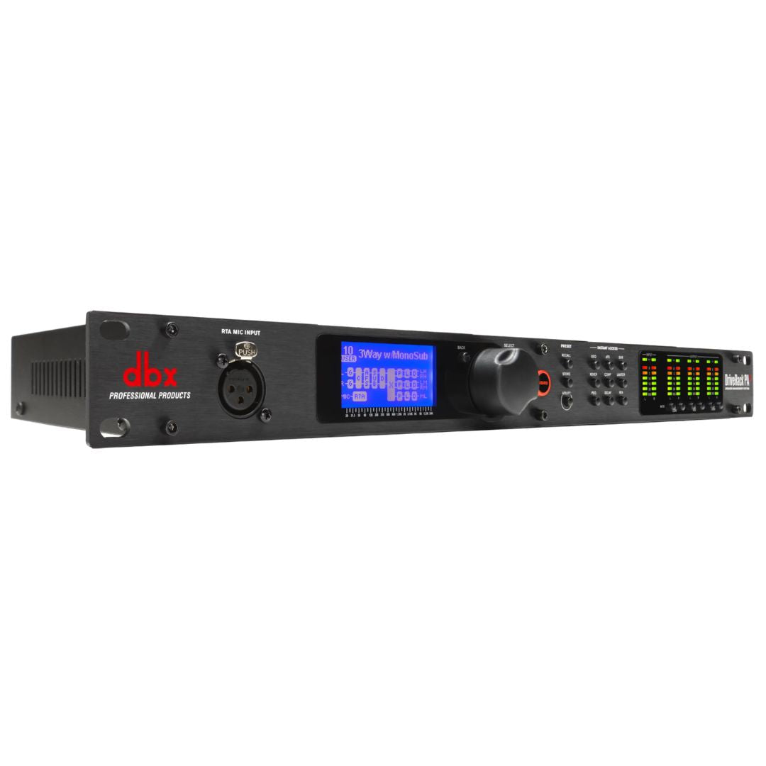 DBX DriveRack PA2 | Procesador para Manejo de Altavoces con DSP