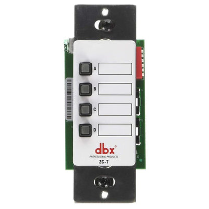 DBX ZC-7 | Controlador de Zona de Pared Programable