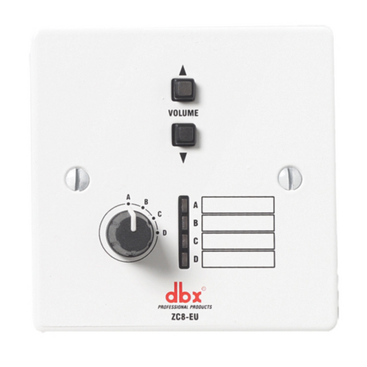 DBXZ C8V | Controlador de Zona para DriveRack® y ZonePRO™