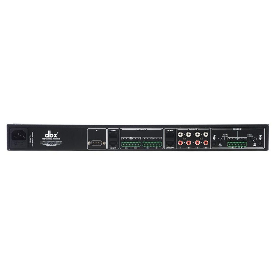 DBX ZonePRO 640 | Procesador Digital de Audio para Zonas 6×4