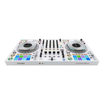 Pioneer DJ DDJ-FLX10-W | Controlador DJ Profesional de 4 Canales – Edición White Limitada
