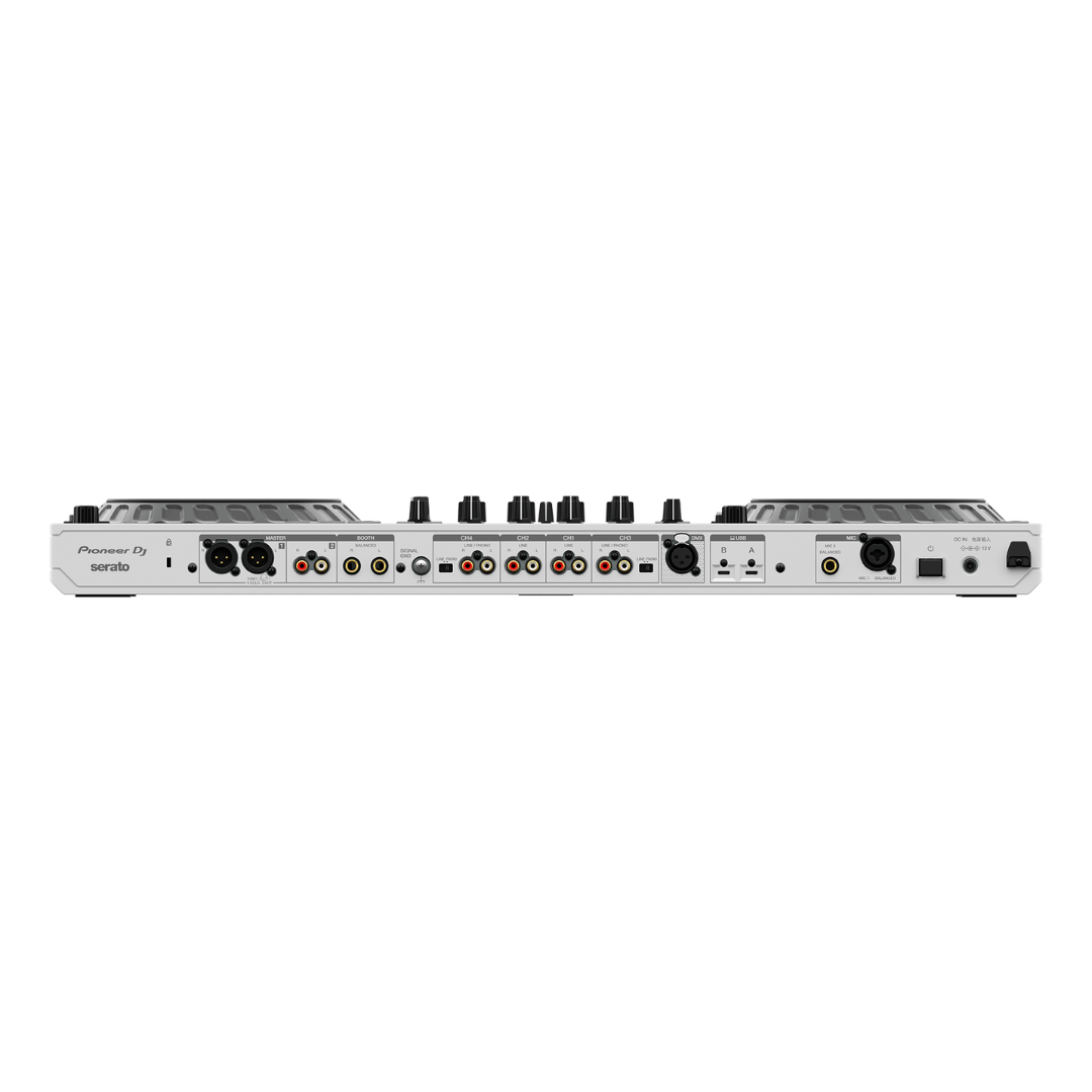 Pioneer DJ DDJ-FLX10-W | Controlador DJ Profesional de 4 Canales – Edición White Limitada