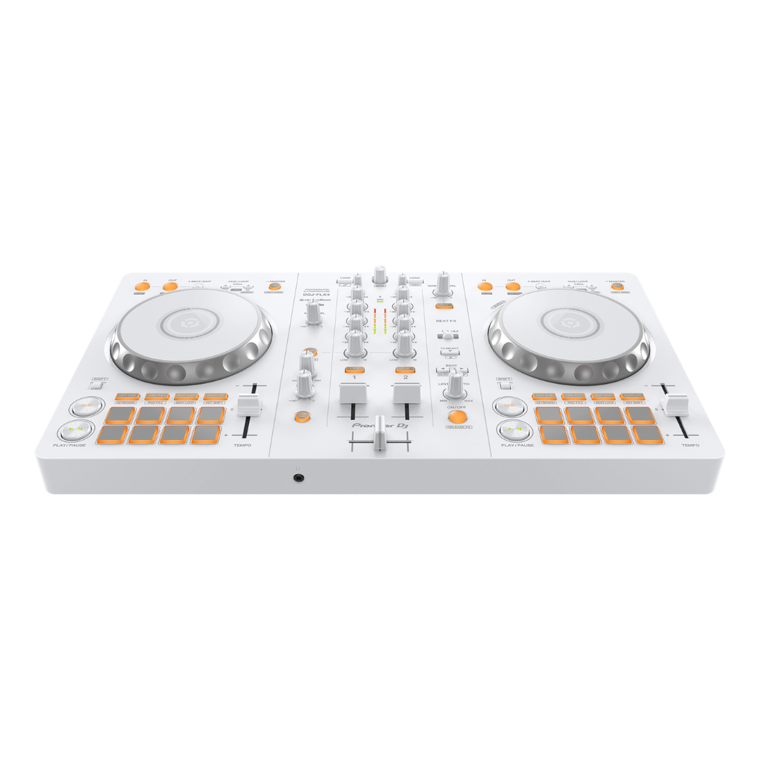 Pioneer DJ DDJ-FLX4/SXJ | Controlador DJ Profesional – Edición White Limitada